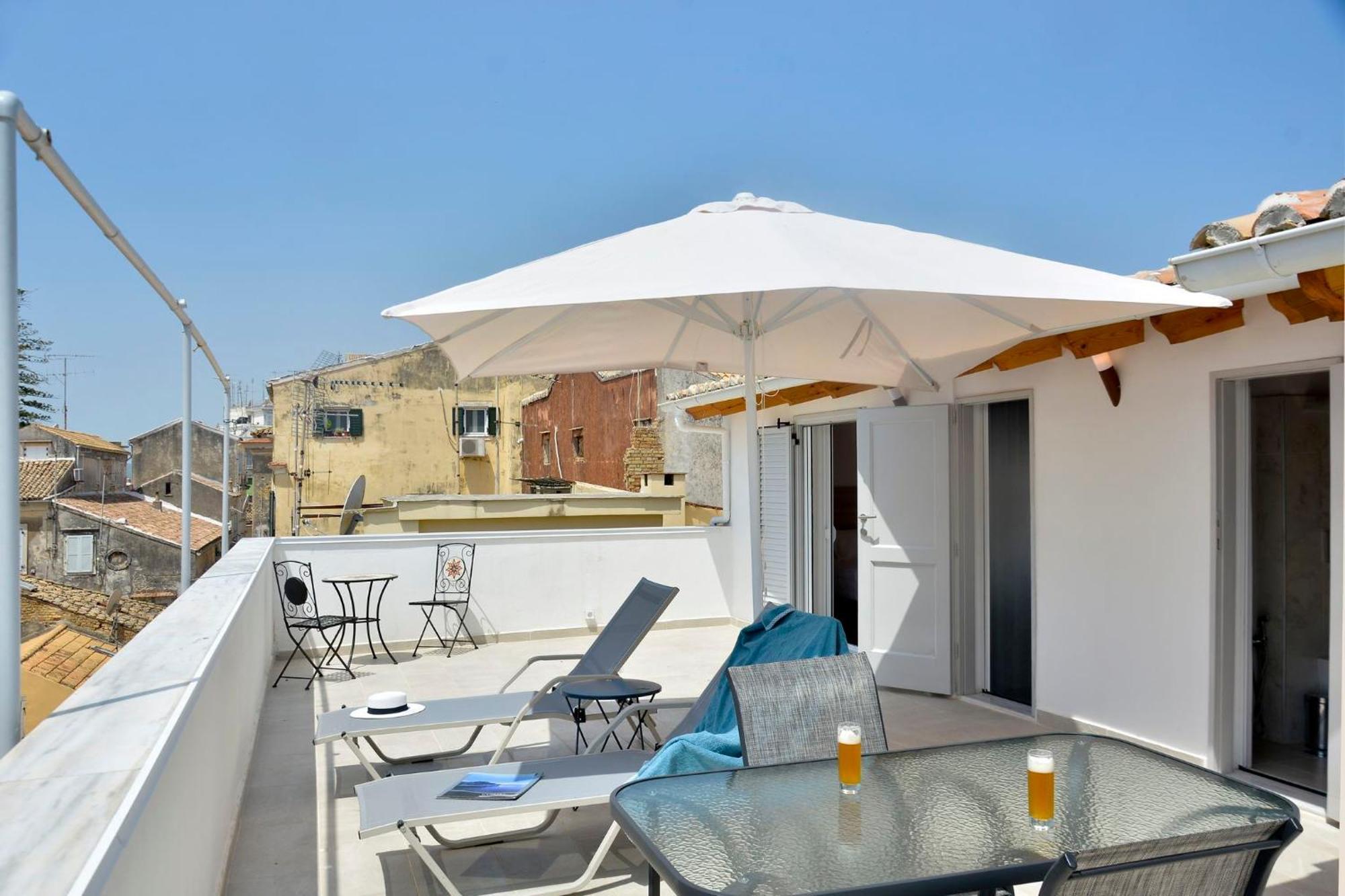 Corfu Town West Apartment Bagian luar foto