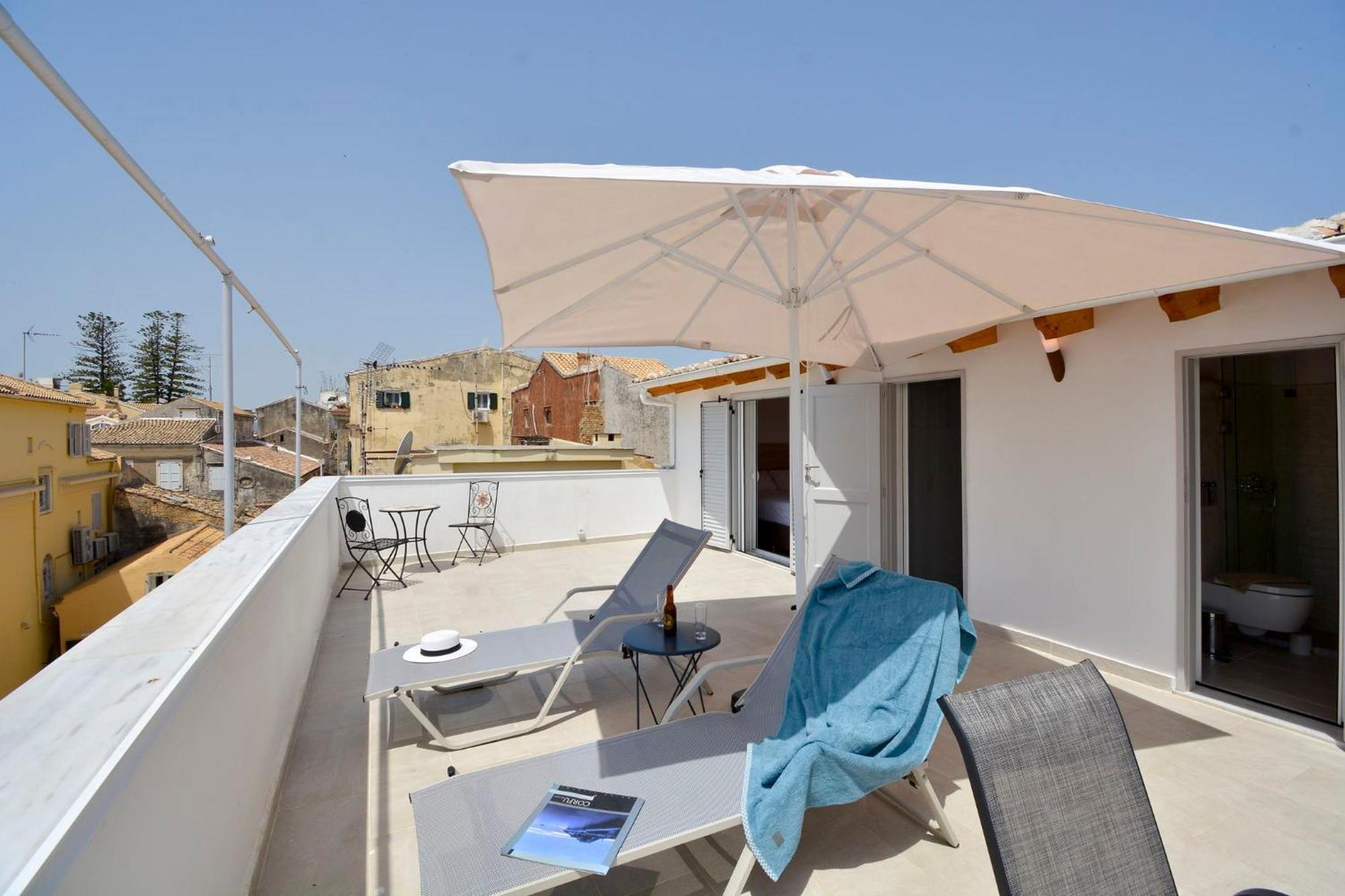 Corfu Town West Apartment Bagian luar foto