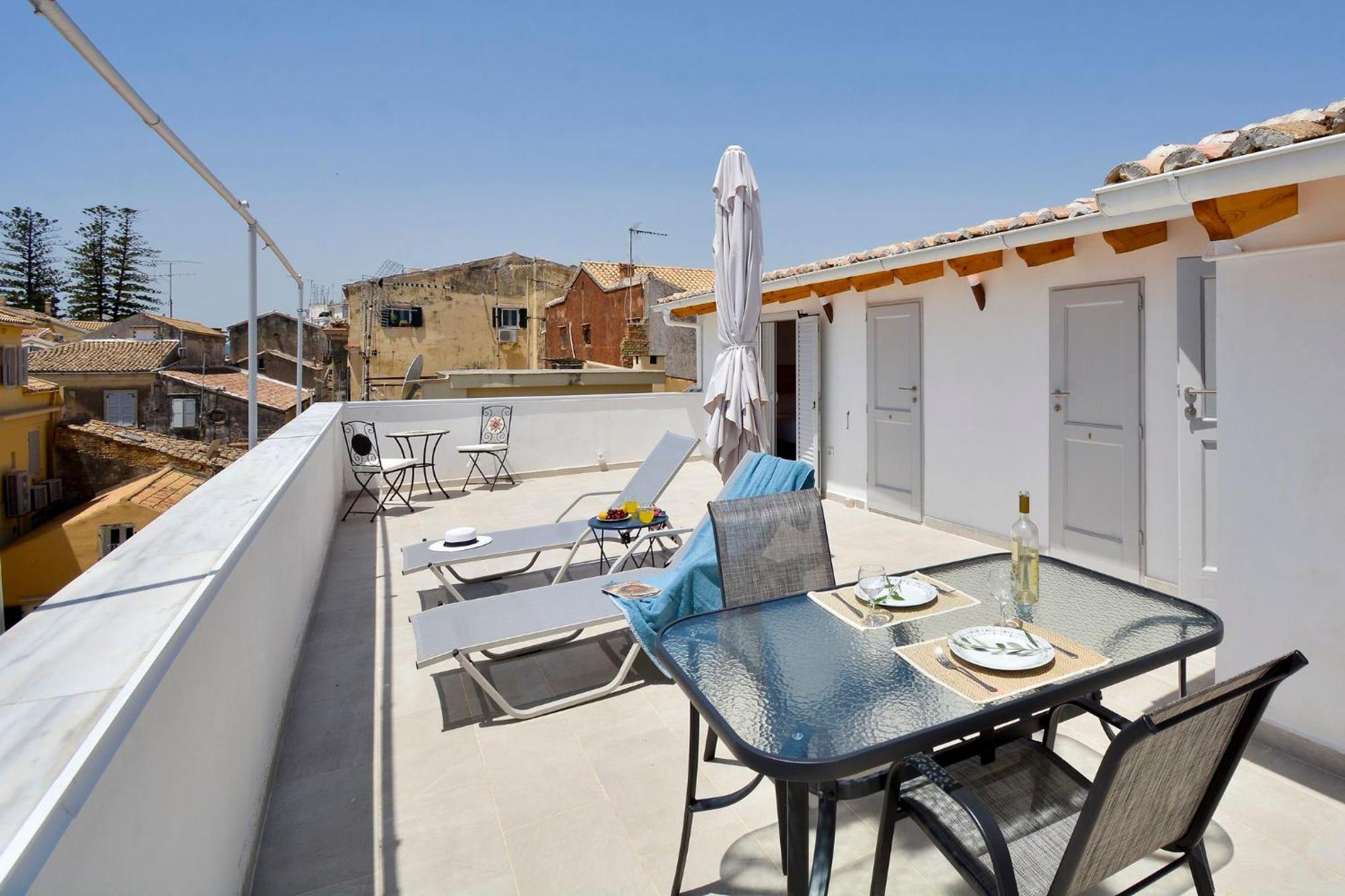 Corfu Town West Apartment Bagian luar foto