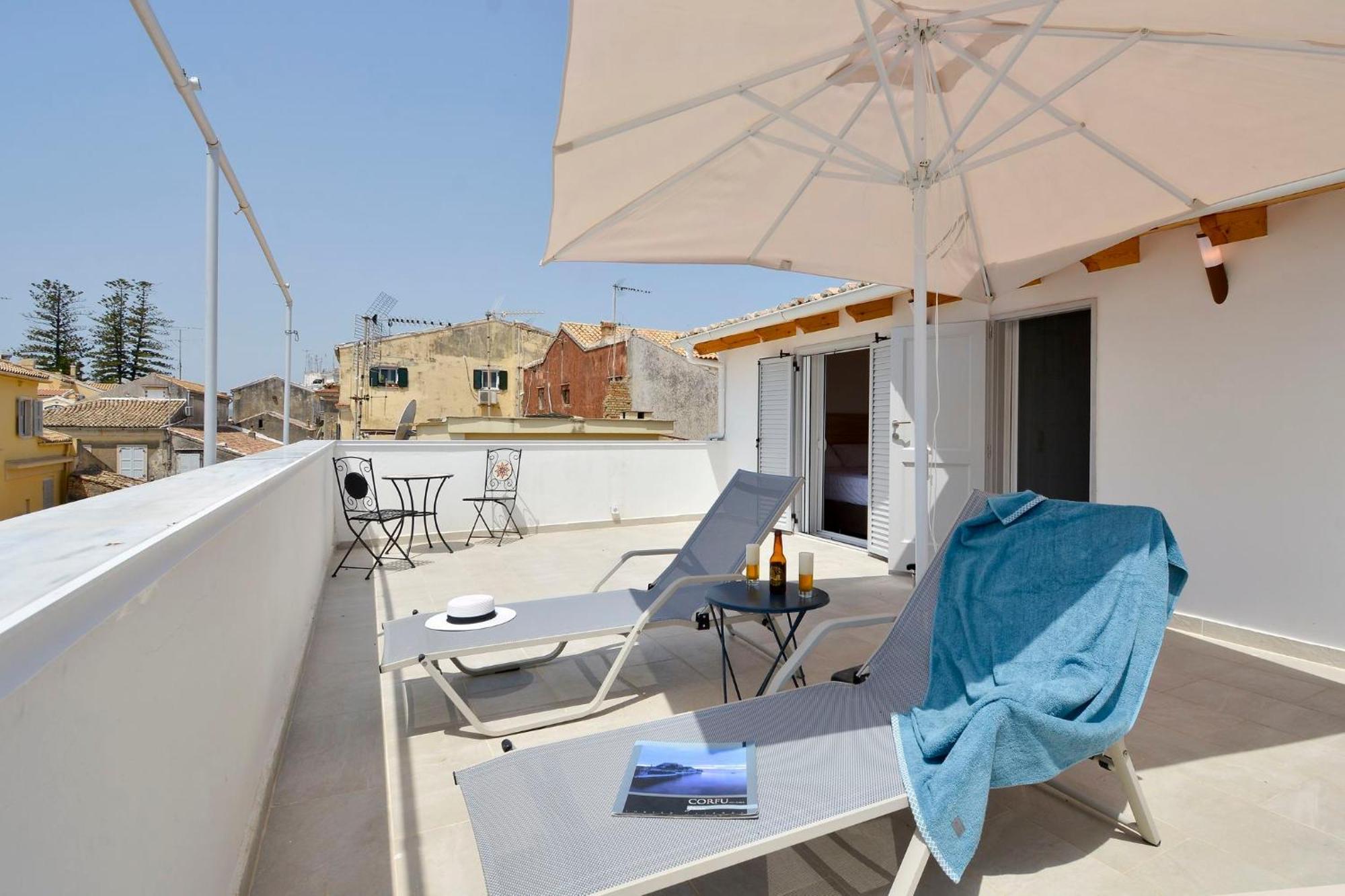 Corfu Town West Apartment Bagian luar foto